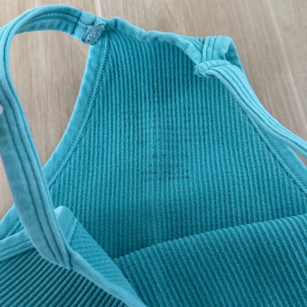 Free People Racer Back Ribbed Crop - Picture 3 of 3
